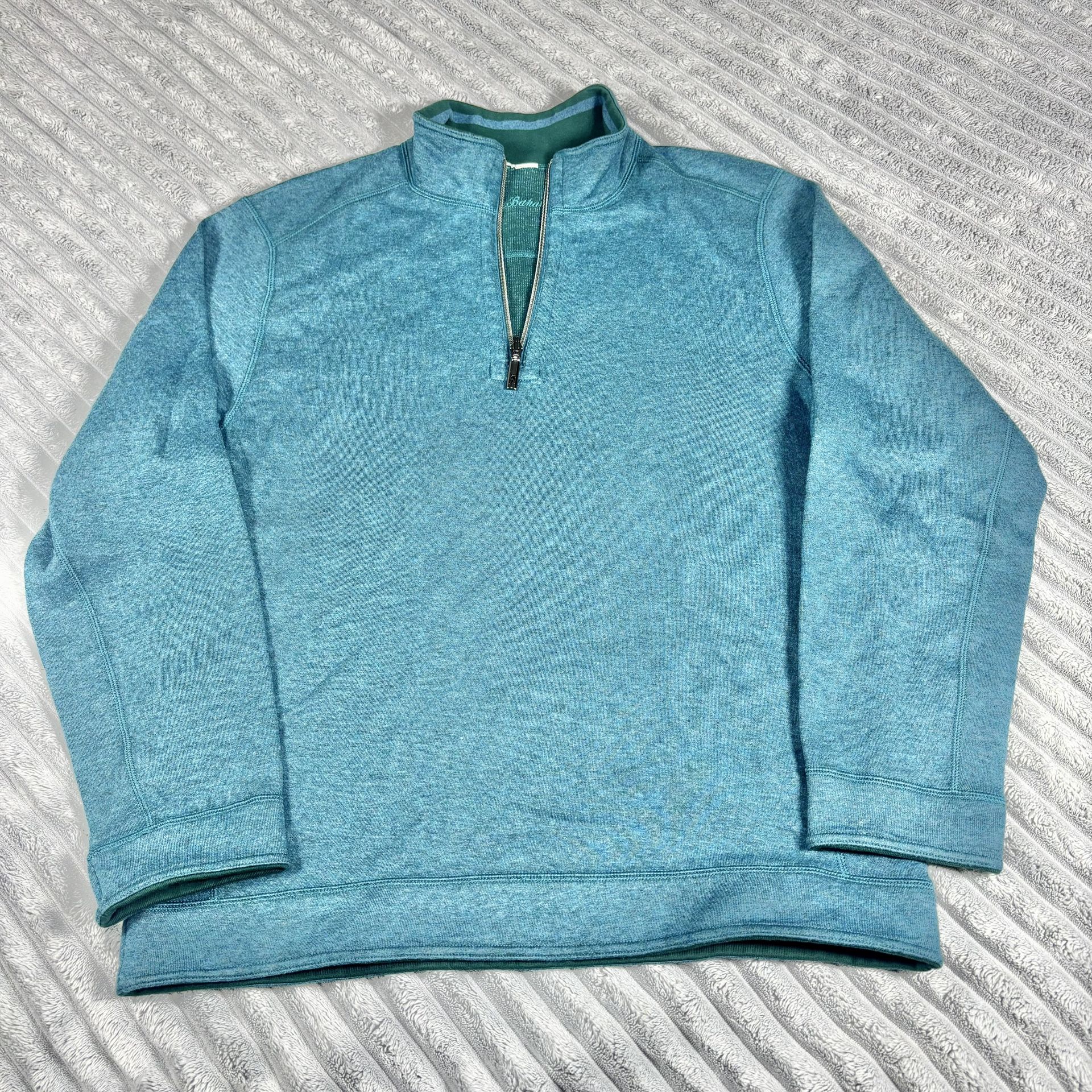 Tommy Bahama Men’s pullover 1/4 zip sweatshirt RN 86549