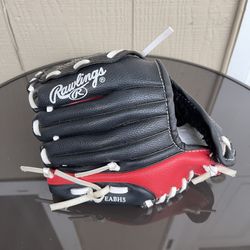 Used Rawlings Player Series T-Ball Baseball/ Softball Glove PL85SB Size 8.5 inch