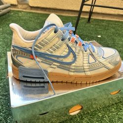 Nike Air Rubber Dunk Off-White UNC Us M Men's Size 10