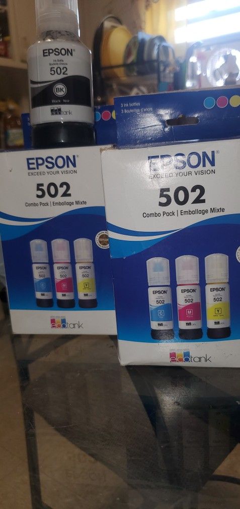 Epson 502 Ink SETS OF 2 PLUS BLACK INK 127ML