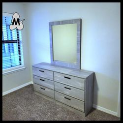 NEW DOUBLE DRESSER WITH MIRROR 😊 ASSEMBLED