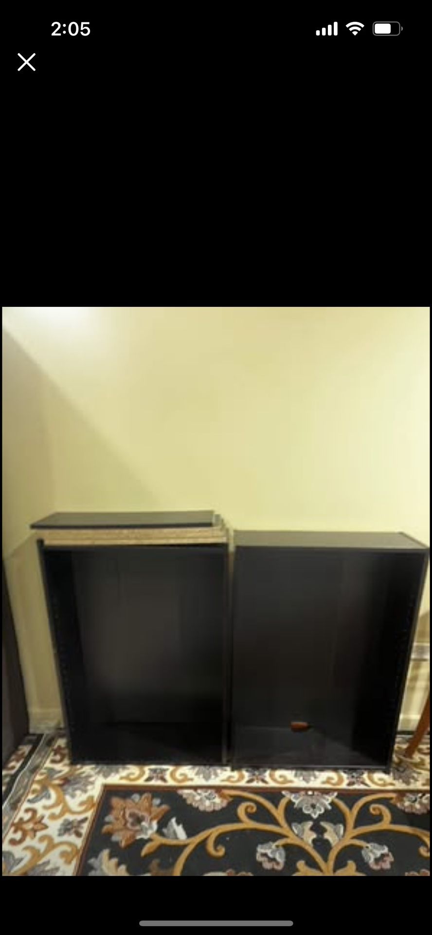 Brown Bookshelves