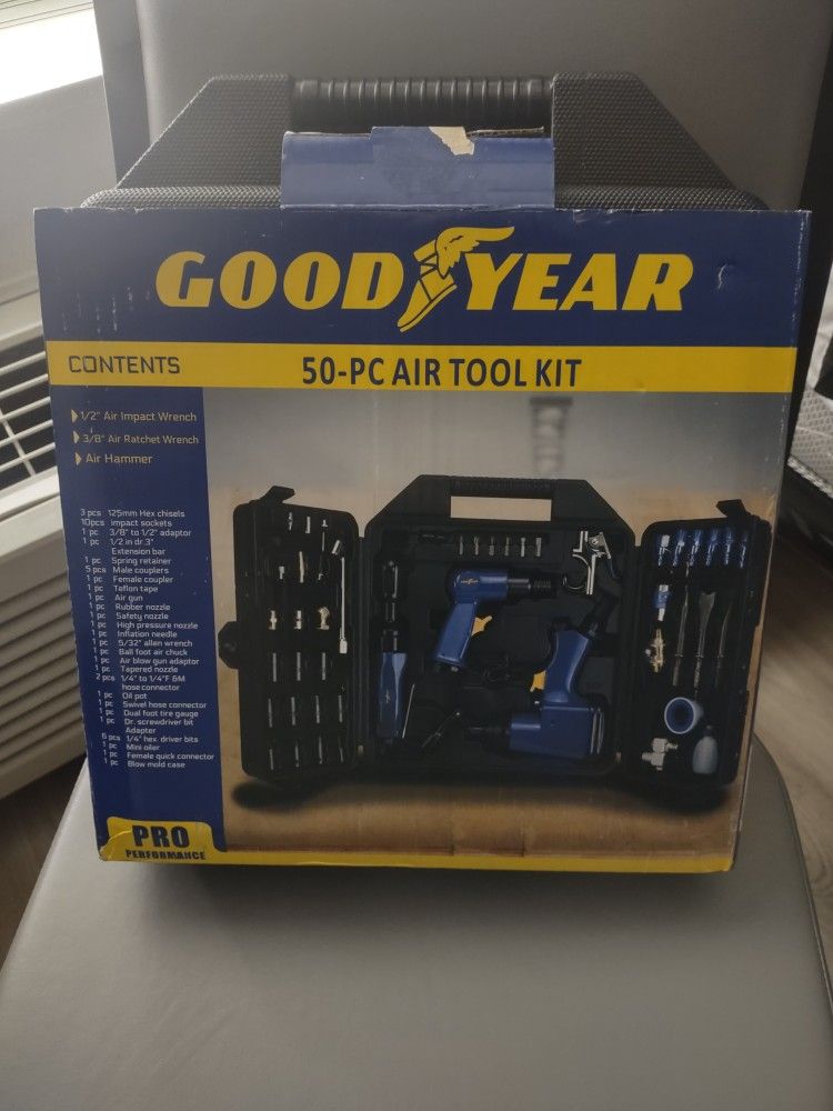 Goodyear 50 Piece Air Tool Kit