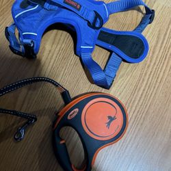 Retractable Dog Leash And Harness