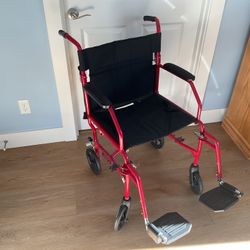 Wheelchair- Medline Ultra Lightweight Transport Wheelchair 