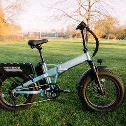 HeyBike mars 2.0 foldable e-bike 45 mile range and 28mph 