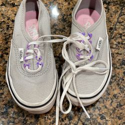 Girls vans 10.5