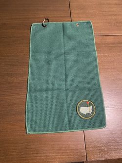 12x20 Golf Bag Towel New Masters Men Green New Fast Ship Green PGA LIV 
