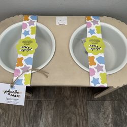 Dog Feeding Bowls. Phoebe & Max