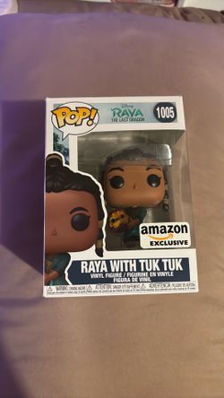 Funko Pop! Raya with Tuk Tuk #1005 Amazon Exclusive