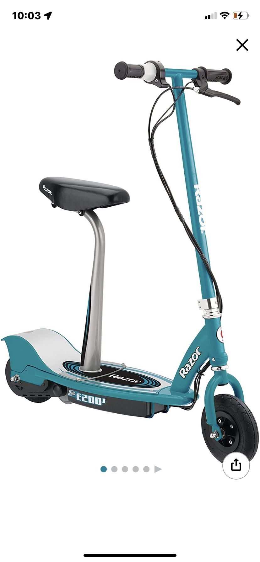 Razor E200S Electric Scooter - 8\