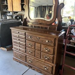 Bedroom Wooden Furniture Set $200 OBO