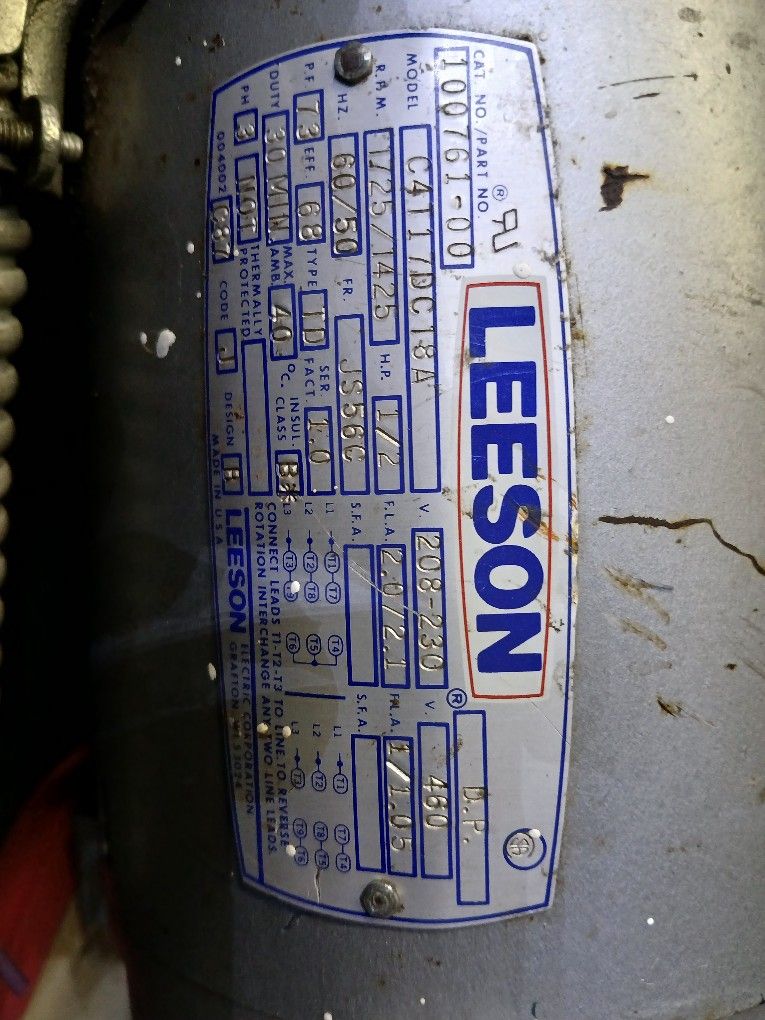 Leeson Electric Motor