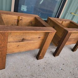 Mini Raised Cedar Planter