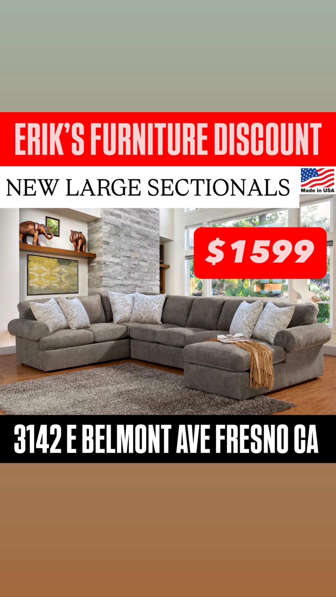 Gray Sofa Sectional