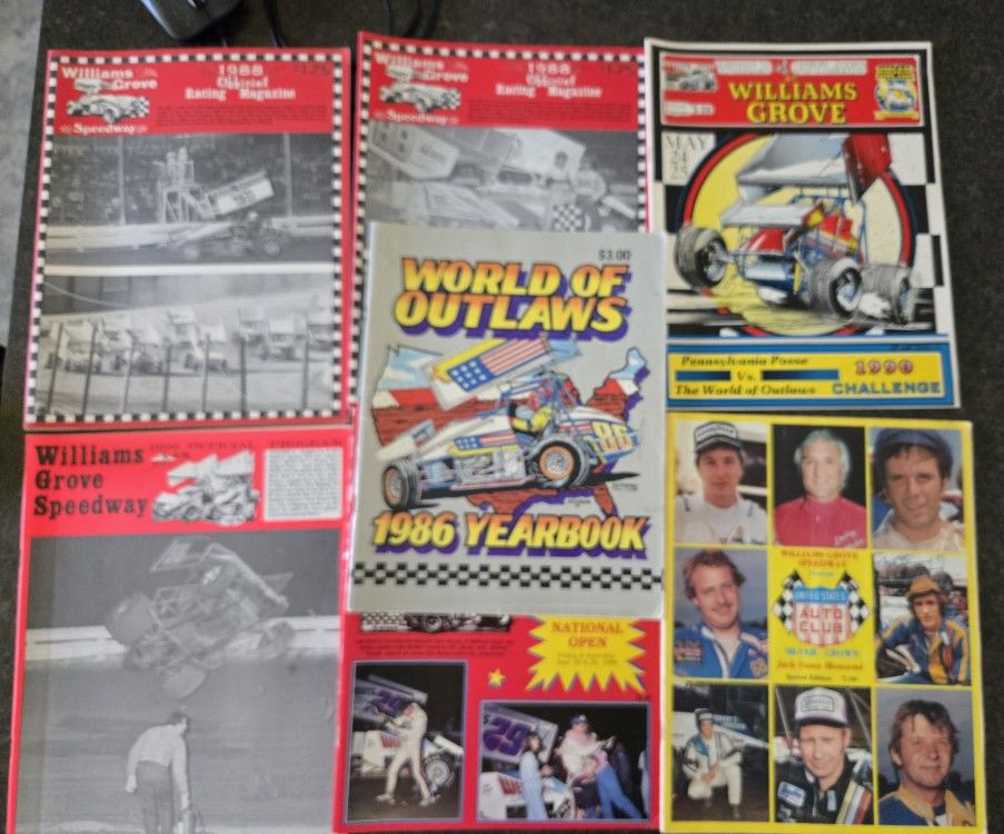 Williams Grove Speedway Racing Programs