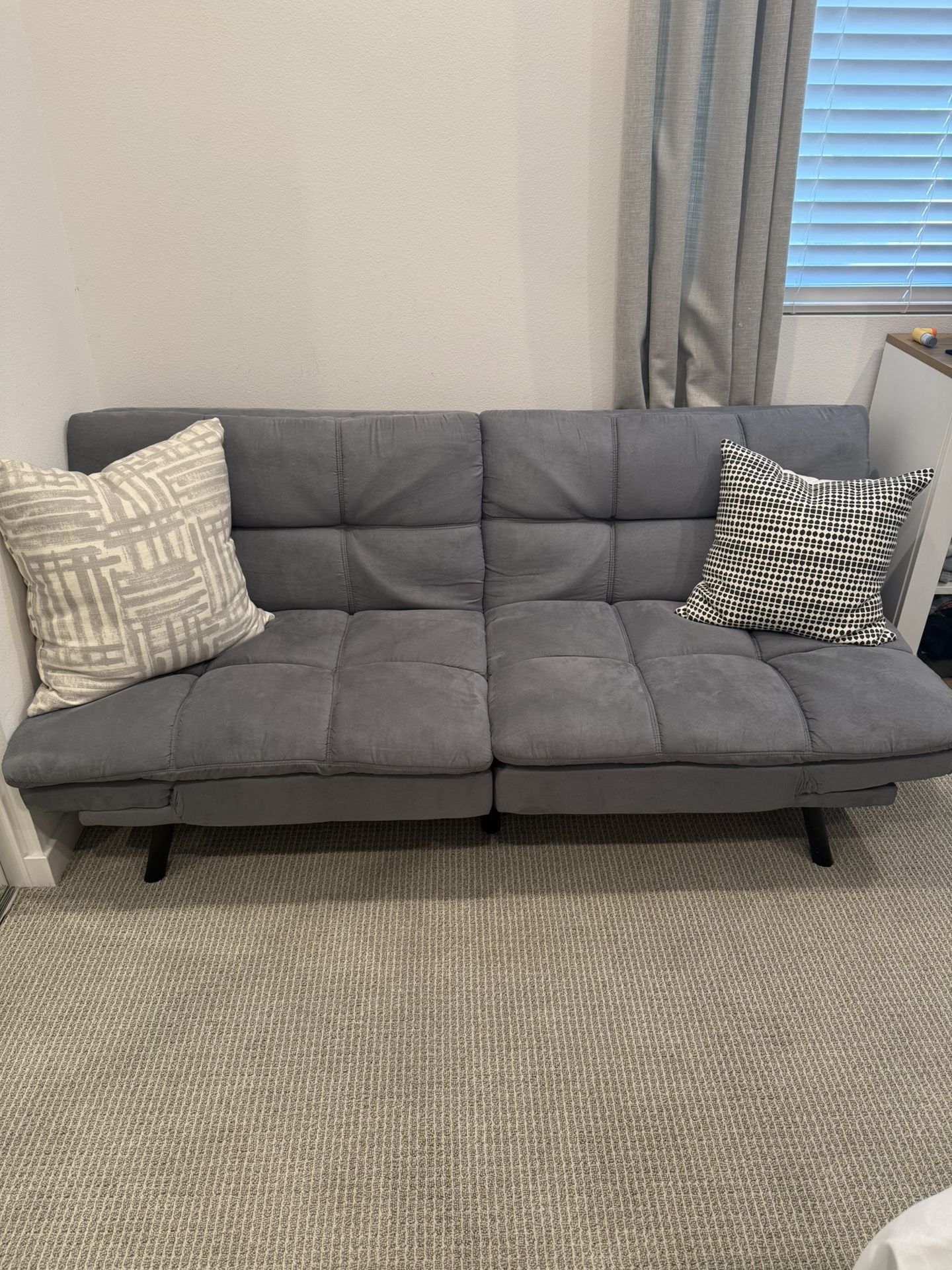 Grey Futon Couch