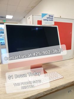 🎉 Apple iMac 24" M1 – $5 Down & Easy Payments! No Credit Needed!  - All in One Desktop