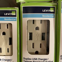 Duplex USB Charger/outlet