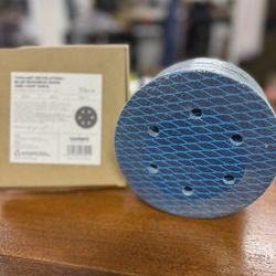 TOOLANT REVOLUTION I BLUE RHOMBUS HOOK AND LOOP DISCS  Wood/Natal/Pastfo/Glass/Wall.etc  50pcs  5inch  SHole  1800-t  PRODUCSH EN  toolant