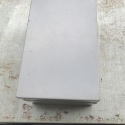 Metal Filing Box With Index   Cards