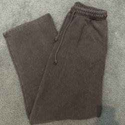Pull&Bear Brown Baggy Fit Sweatpants