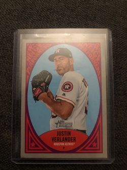 JUSTIN VERLANDER HOUSTON ASTROS HERITAGE