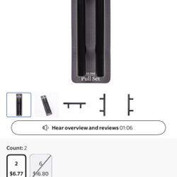 Black Pull Handles