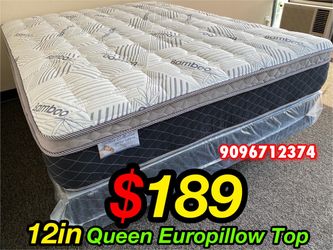 Queen oasis thermal comfort Europillow top 12inch Matres!