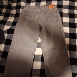 Levi's Baggy Jeans Grey. 36x30