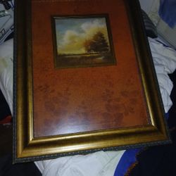 Beautiful painting beautiful frame for the press to amazing