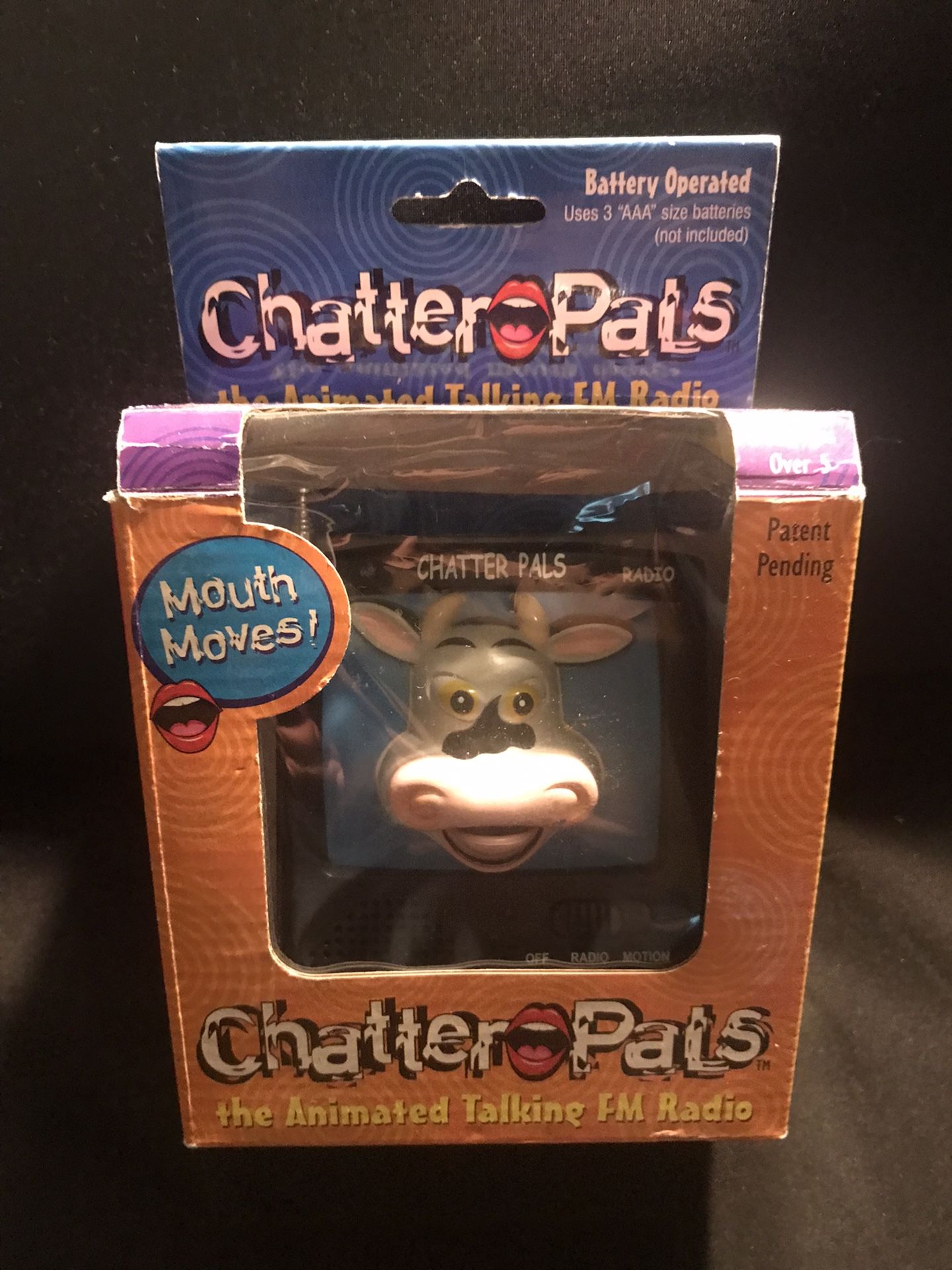 CHATTER PALS THE ANIMATED TALKING FM RADIO (COW) 🐮