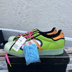 Adidas Superstar X The Simpsons Squishee Men's Size 16 H05789 New W Laces