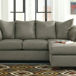 Darcy Cobblestone Sofa Chaise

