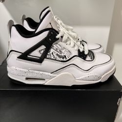 Jordan 4 Retro Black And White