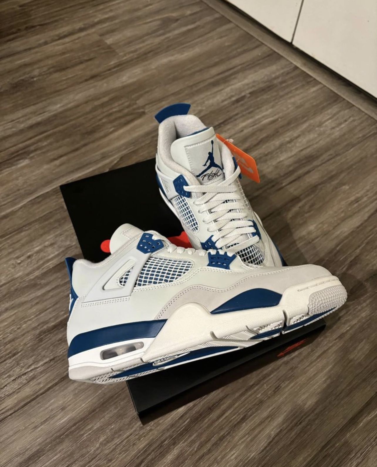 Military Blue 4s