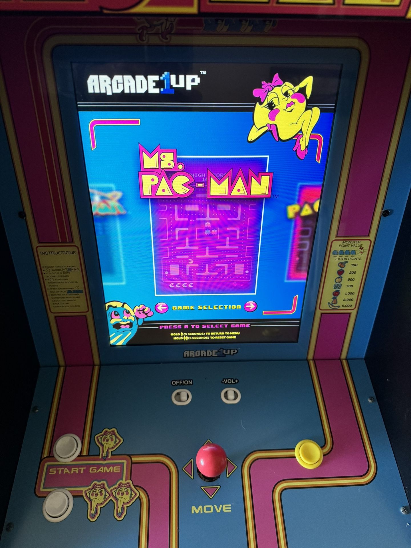 Ms Pac-Man machine