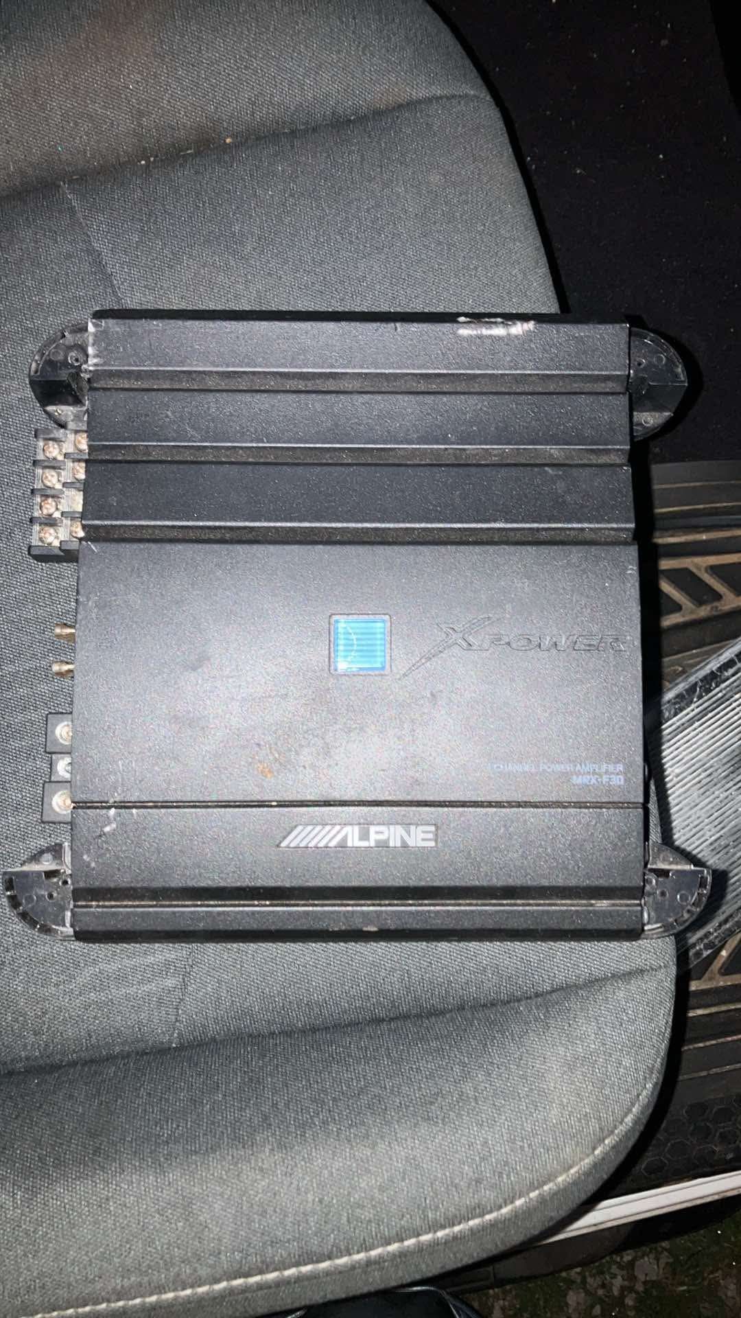 Alpine MRX-F30 4 channel Apm