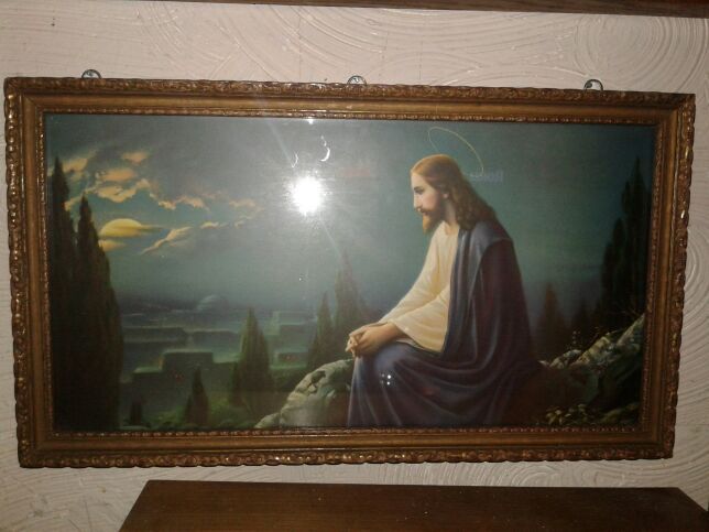 1920-1930's Jesus Overlooking Jerusalem