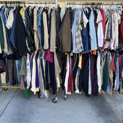 Huge Clothes Sale! Mens And Women’s, Many New With Tags! 