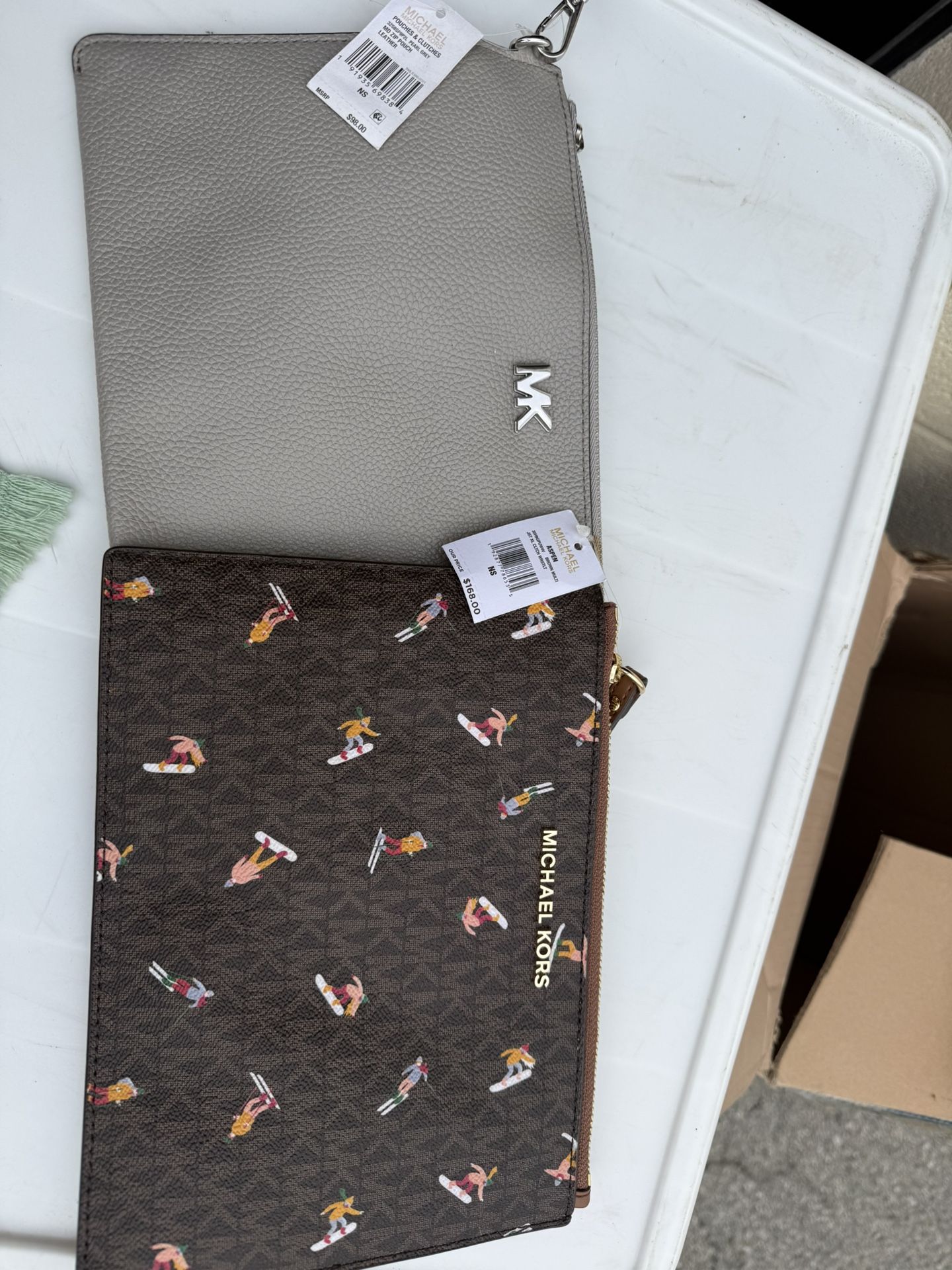 Brand New Michael Kors Large wristlets