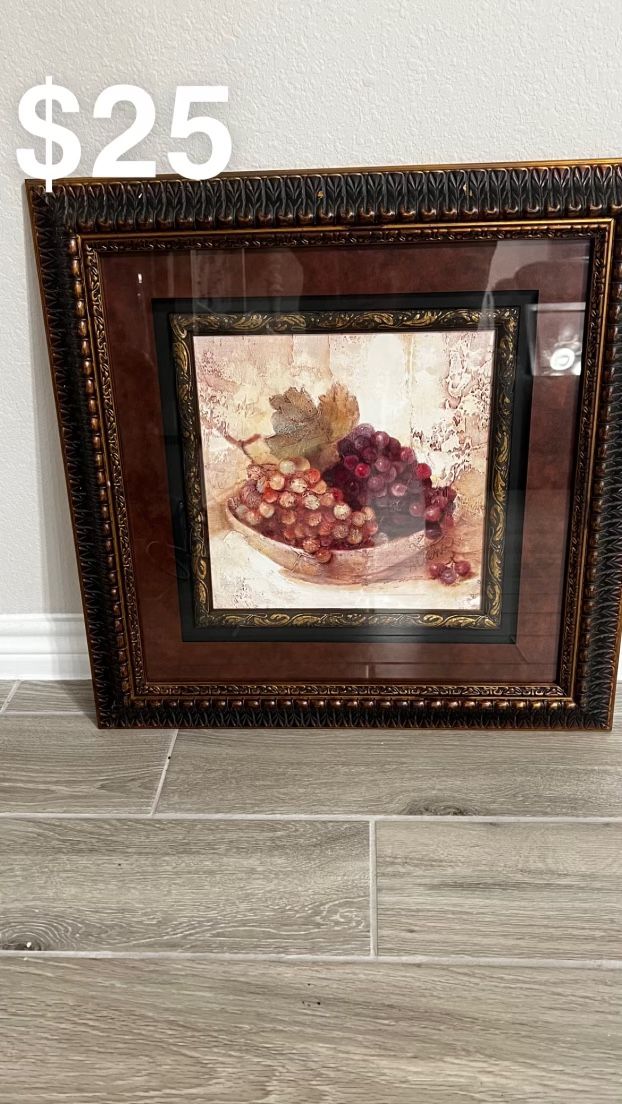 Hobby Lobby Grapes Wine Pictures Wall Decor