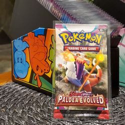 Pokemon SV02: Paldea Evolved Booster Pack Lot (New - Unopened)