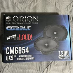 Orion 6x9 Speakers