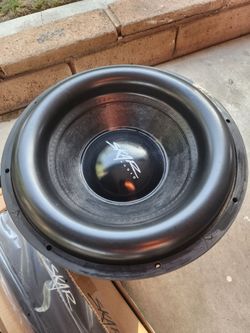 SKAR 15" Subwoofer & amp