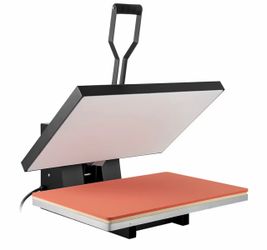 VEVOR Heat Press Machine 16" x 24" 1700W Power Clamshell Heat Press Black