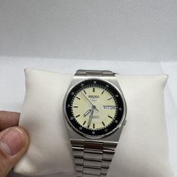 🥎🥎Super Rare Seiko 5 Automatic Railway Men Watch Full Luminous Day/Date🥎🥎
