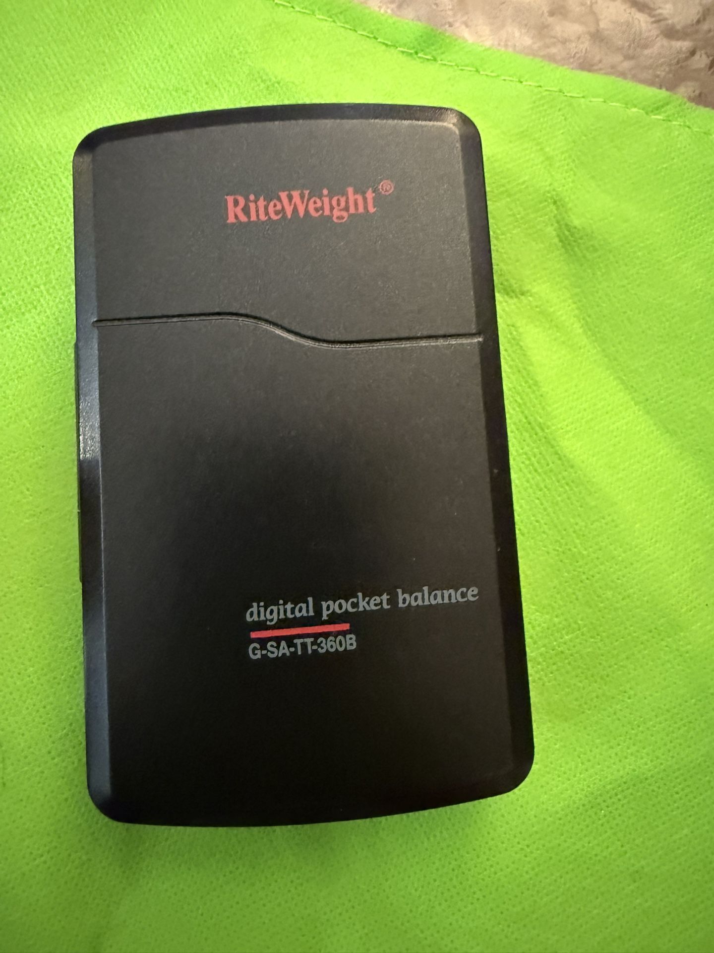 RiteWeight digital pocket balance G-SA-TT-360B