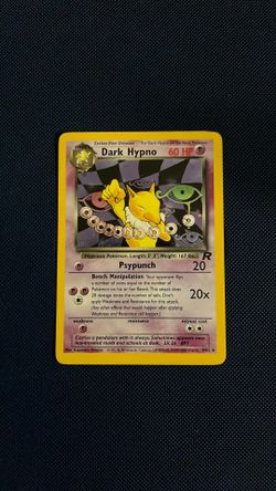 Team Rocket Dark Hypno holo