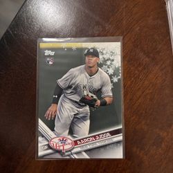 AARON JUDGE Holiday Topps RC Card Brand New Condition 